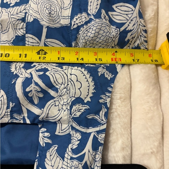 Umgee Blue and white  Floral Midi Dress- NWT - Picture 5 of 7